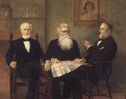 Edwin Blashfield The Governor's Grandsons oil on canvas